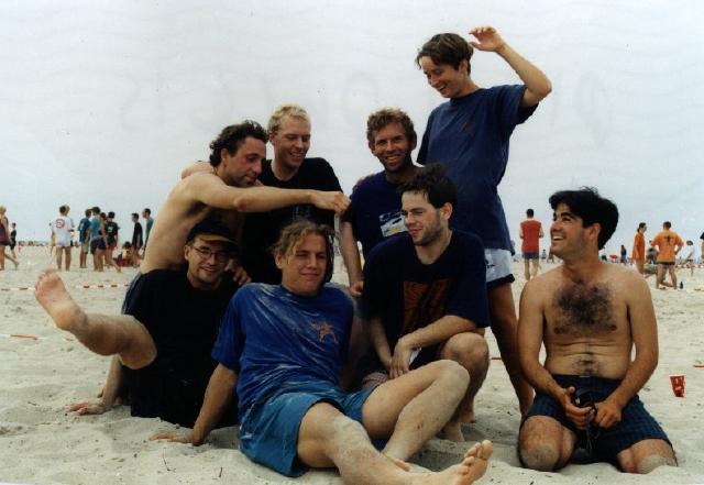 Teamfoto vom Rostocker Beachturnier